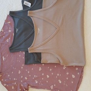 TRIO OF TOPS, OLD NAVY XXL TALL